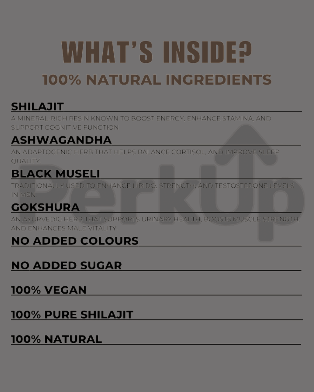 Himalayan Shilajit Gold Gummies